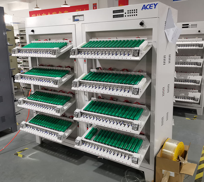 battery cell capacity grading machine