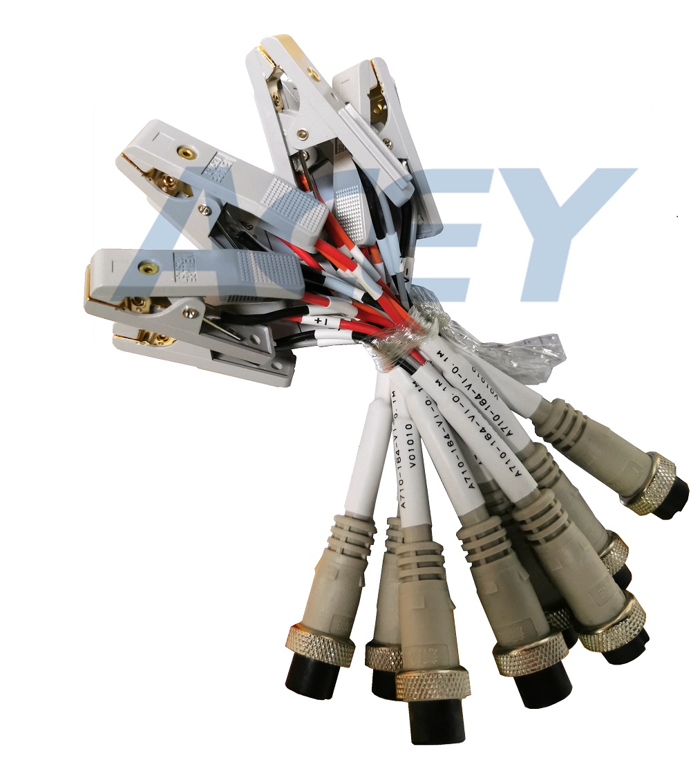 Coin cell tester polymer clamps