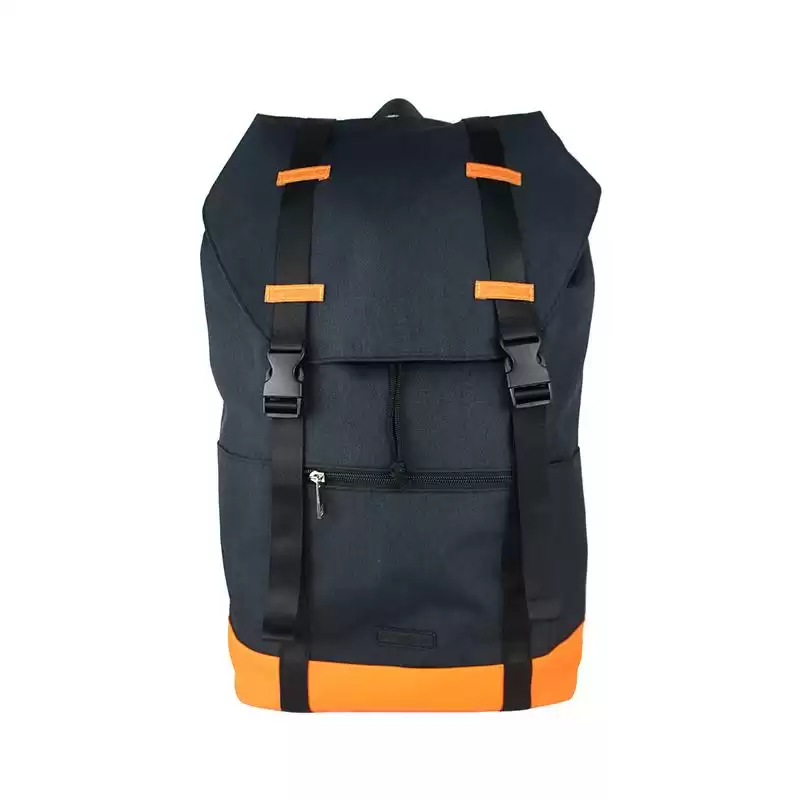 Black Outdoor Large-Capacity Travel Backpack